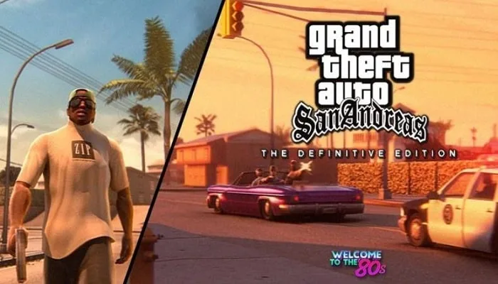Grand Theft Auto San Andreas The Definitive Edition For Pc Gta San Andreas The Definitive Edition Game Highly Compressed